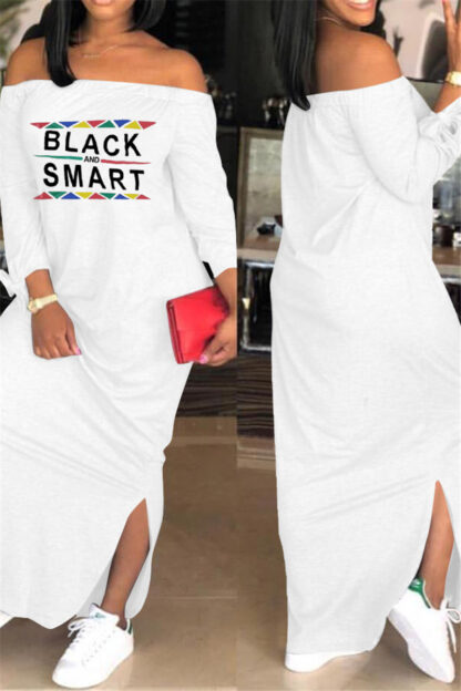 Black & Smart Loose Stretch Bow Dress - Image 5