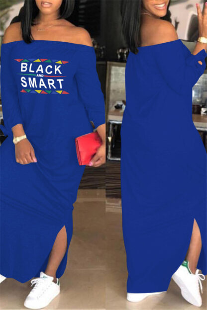 Black & Smart Loose Stretch Bow Dress - Image 4