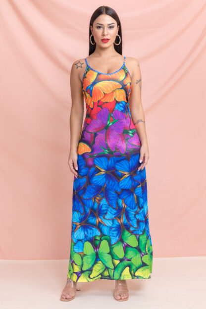 Bella Butterfly Maxi Dress