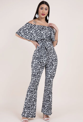 McKenzie Wide Leg Jumpsuit w/Belt