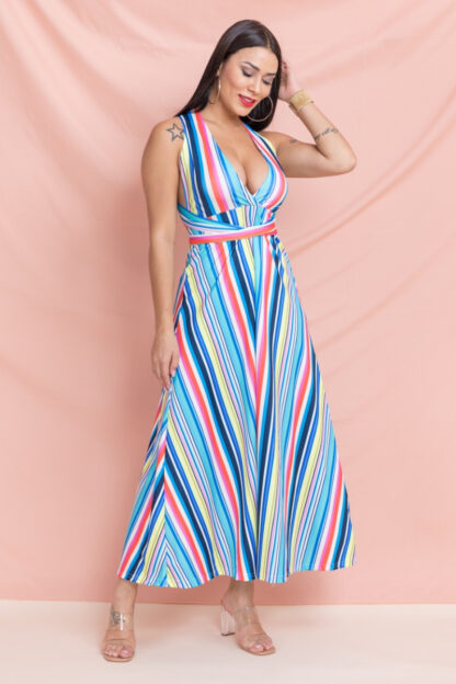 Mrs Frazer Maxi Dress - Image 5