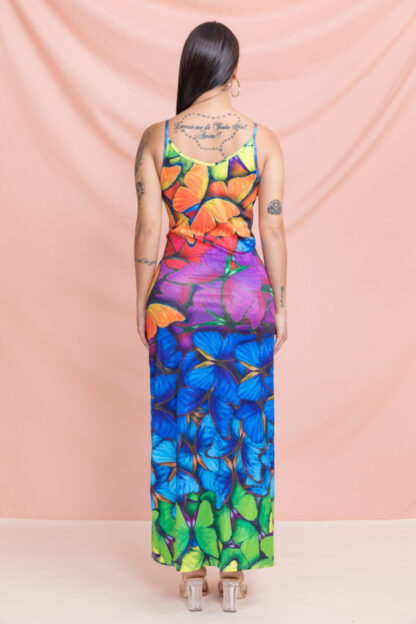Bella Butterfly Maxi Dress - Image 6