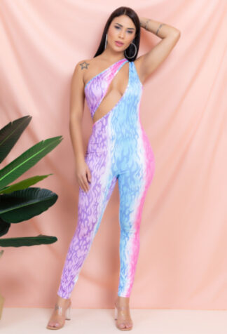 Rainbow Stretch Jumpsuit