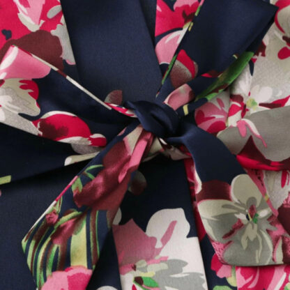 Floral 3 Piece Robe Sleepwear Set - Image 3