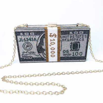 All About The Money Clutch Bag - Image 2