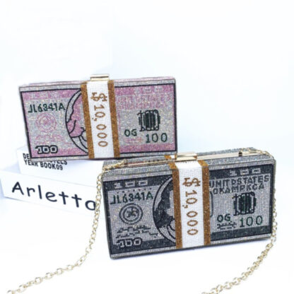 All About The Money Clutch Bag