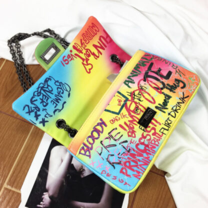 Graffiti Flirt Buckle Purse - Image 5