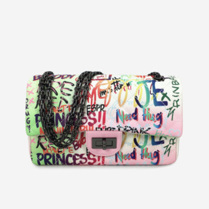 Graffiti Princess Buckle Purse - Image 4