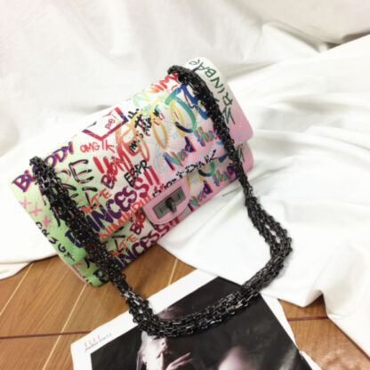 Graffiti Princess Buckle Purse - Image 5