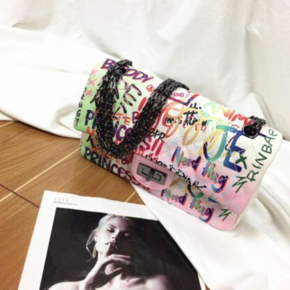 Graffiti Princess Buckle Purse - Image 6