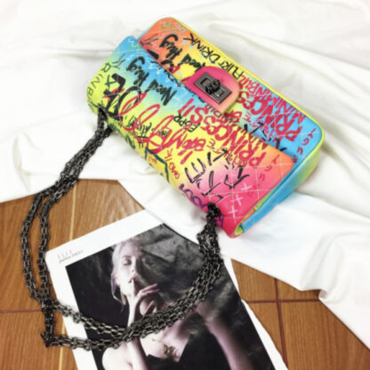 Graffiti Flirt Buckle Purse - Image 3