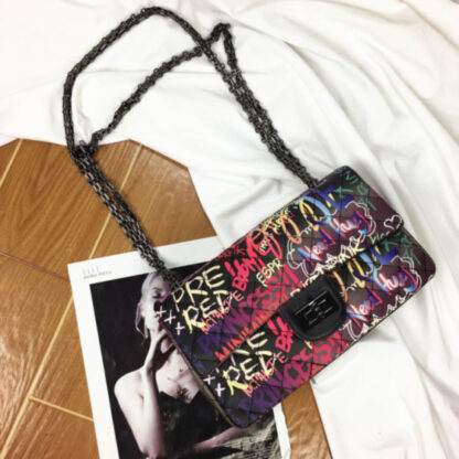 Graffiti Princess Buckle Purse - Image 2