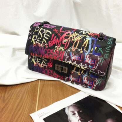 Graffiti Princess Buckle Purse - Image 3