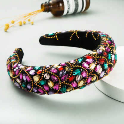 Vintage Rhinestone Headband - Image 2