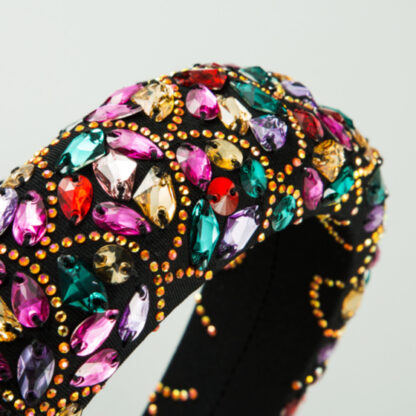 Vintage Rhinestone Headband - Image 3