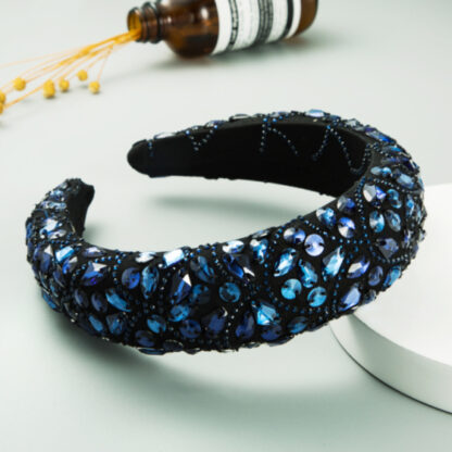Vintage Rhinestone Headband - Image 5
