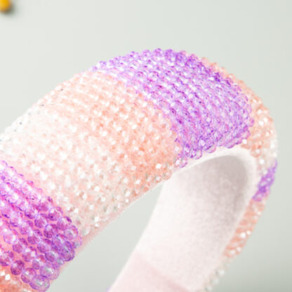 Beaded Velvet Headband - Image 3