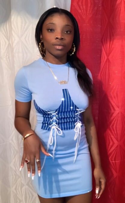 Moesha Lavish Bodycon Dress - Image 9