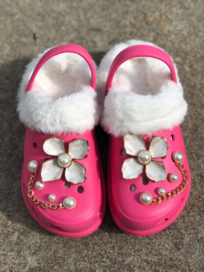 Beaded Flower Sandals - Image 3
