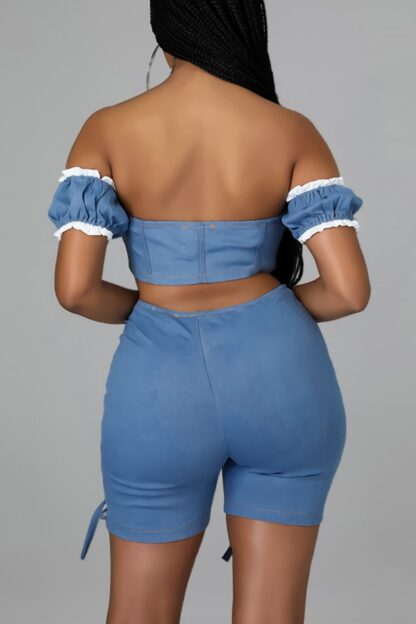 Excess Love Denim Shorts Set - Image 3