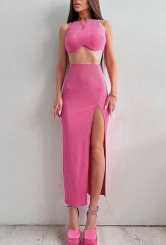 Location HighWaist Skirt Set