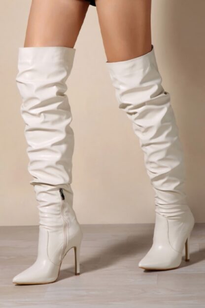 Zara Stylish High-heel Boots - Image 3