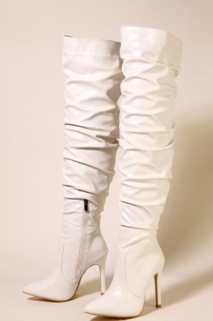 Zara Stylish High-heel Boots - Image 5