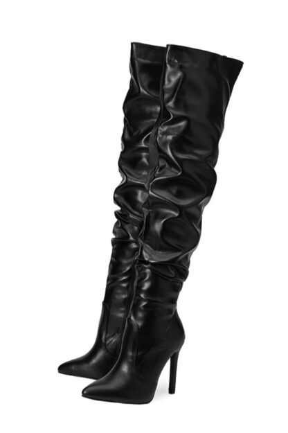 Zara Stylish High-heel Boots - Image 9