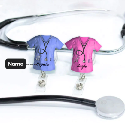 Personalized Healthcare Badge Reel