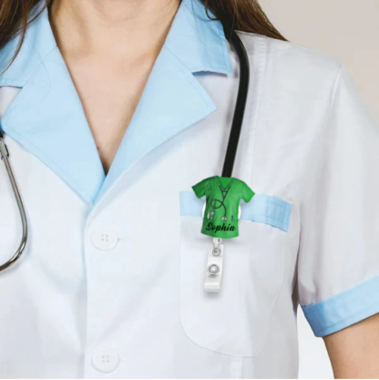 Personalized Healthcare Badge Reel - Image 3